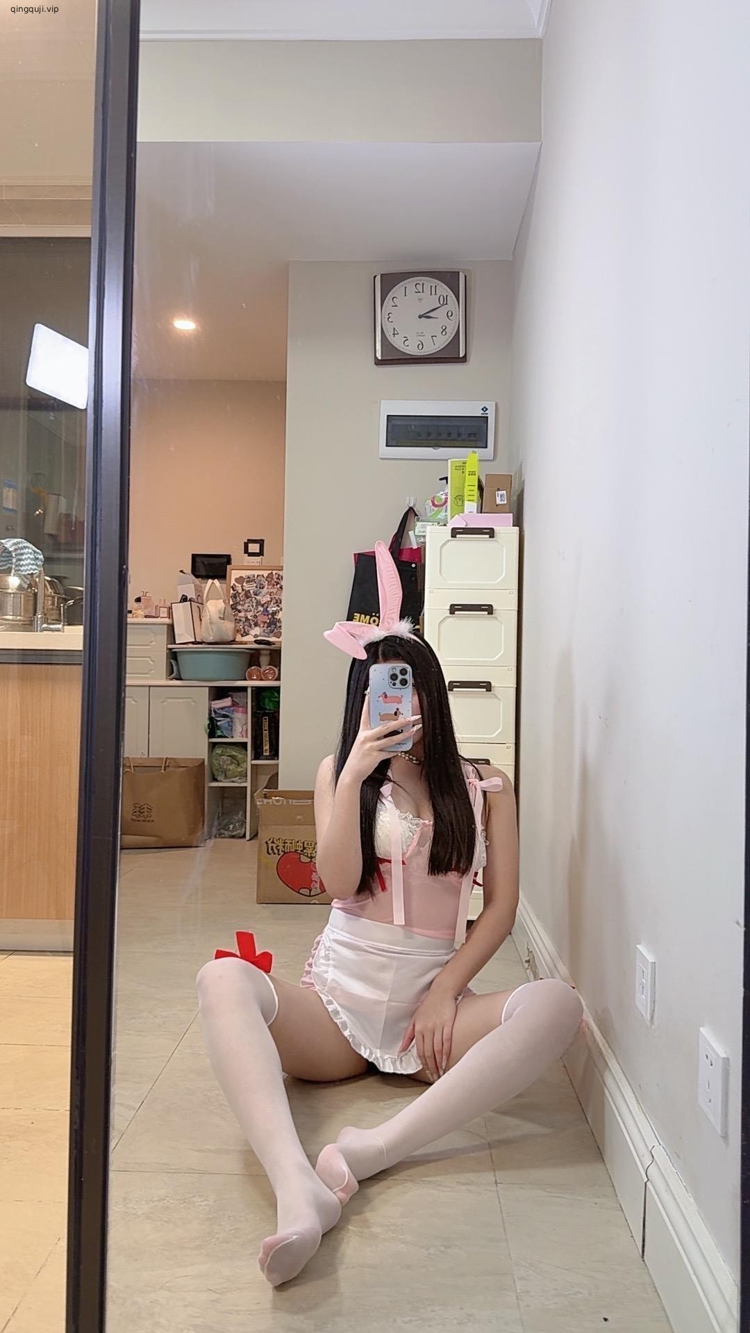 田喵喵 - 粉色兔儿女仆 第6张图片