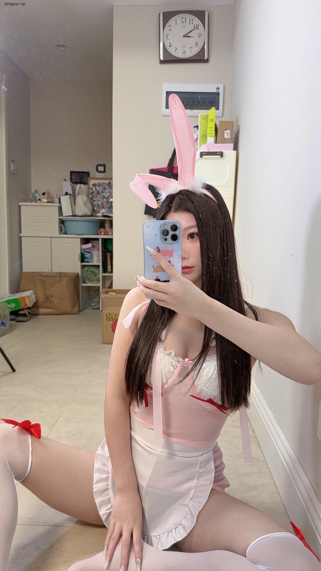 田喵喵 - 粉色兔儿女仆 第9张图片