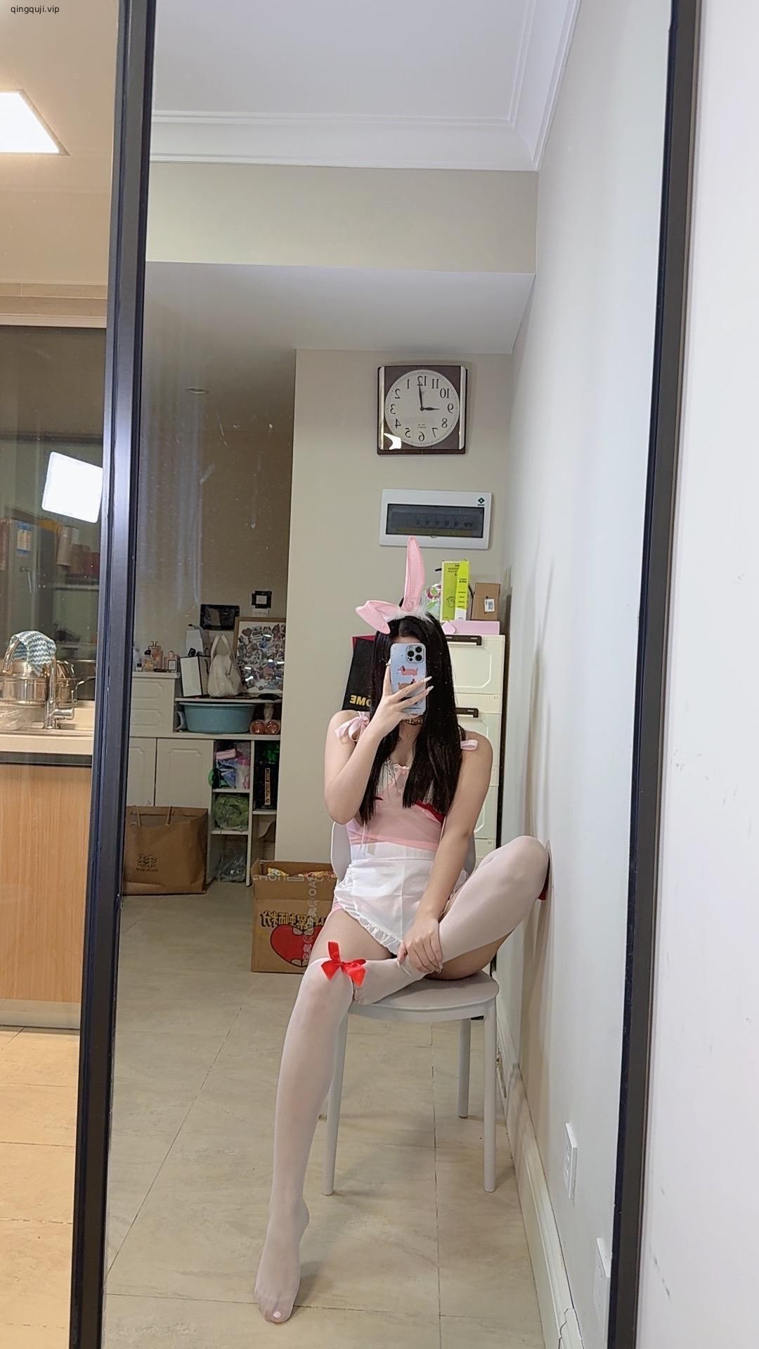田喵喵 - 粉色兔儿女仆 第11张图片