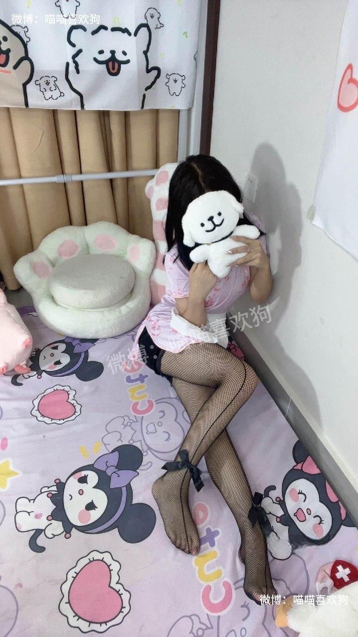 喵喵喜欢狗 - 黑丝袜 第5张图片