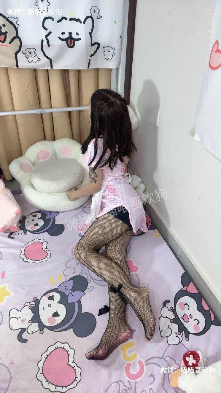 喵喵喜欢狗 - 黑丝袜 第23张图片