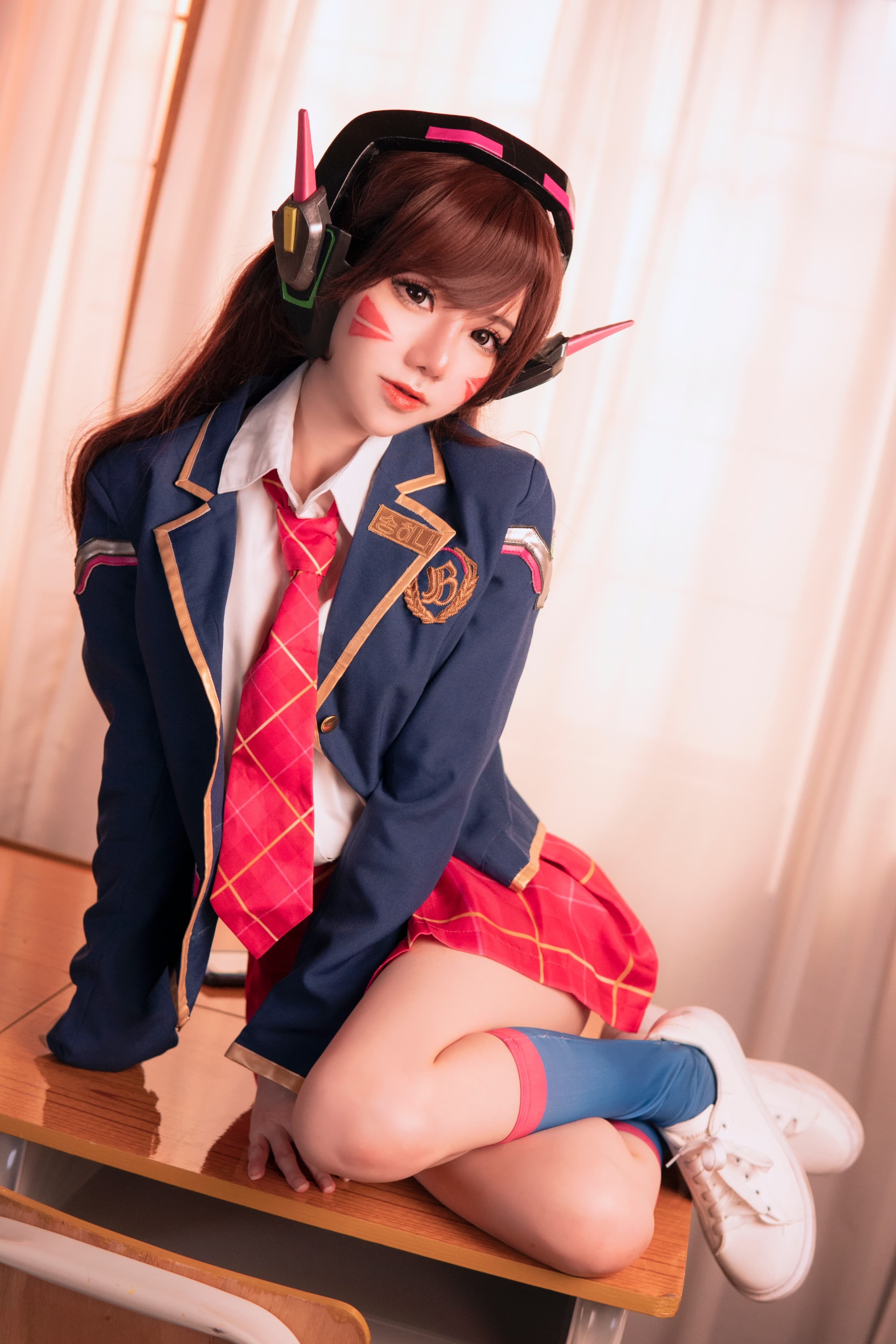 Sally Dorasnow - D.Va School Girl 第20张图片