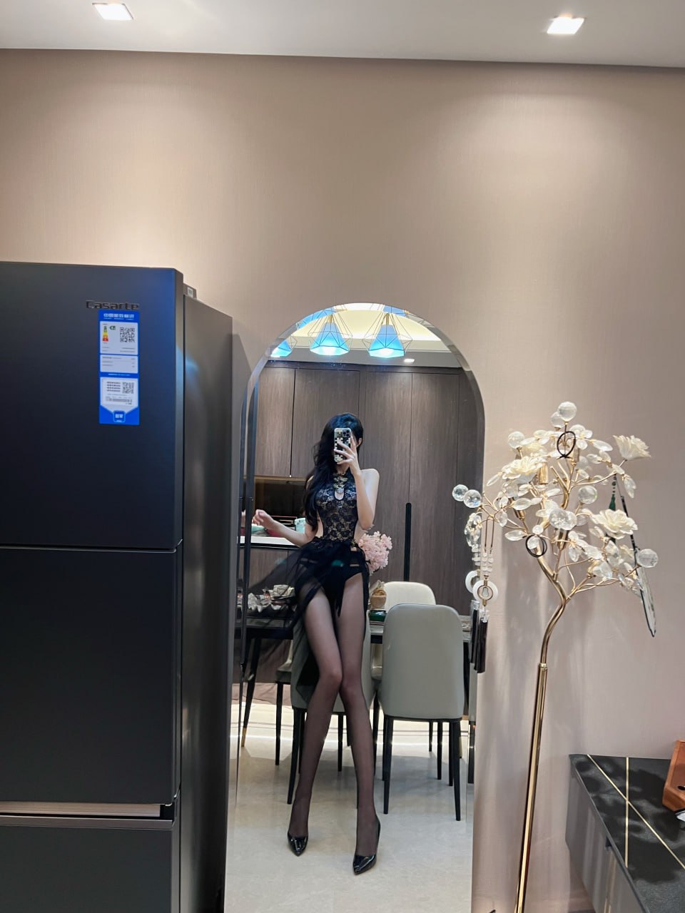 葛征GEZHENG - 百合黑丝 第6张图片