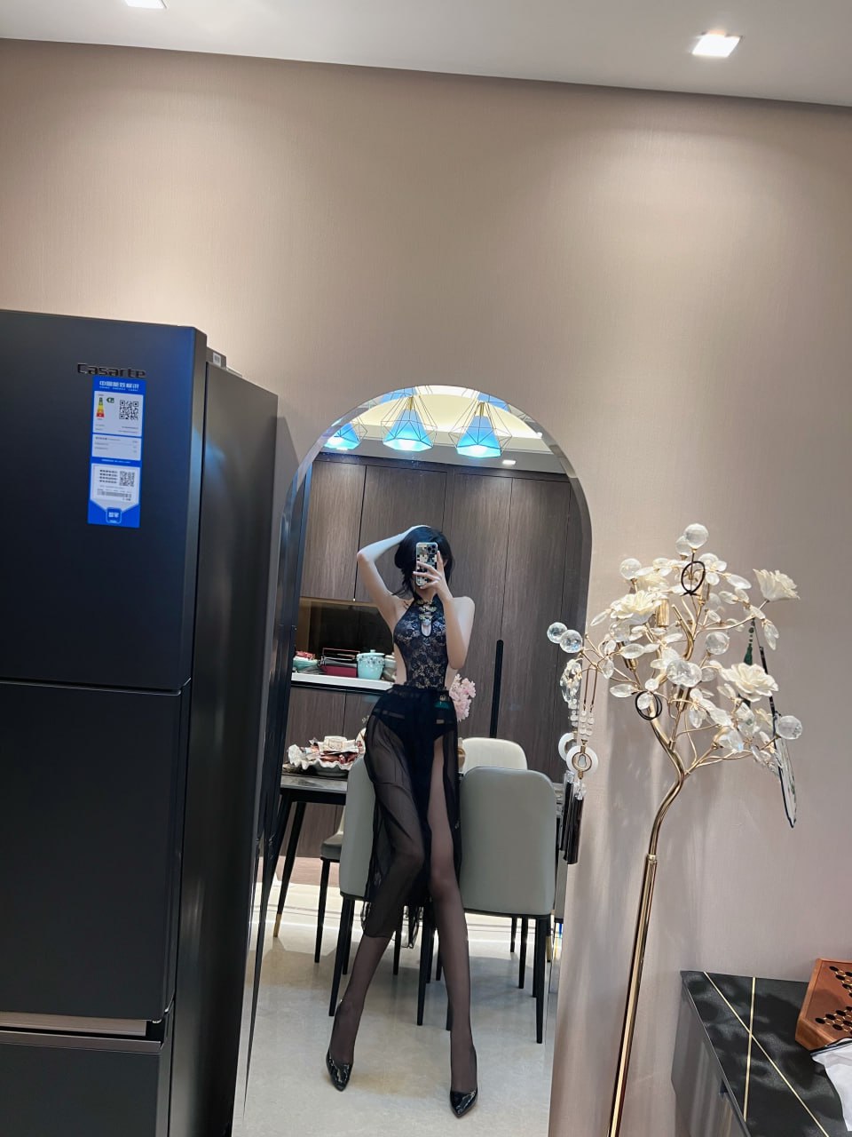 葛征GEZHENG - 百合黑丝 第4张图片