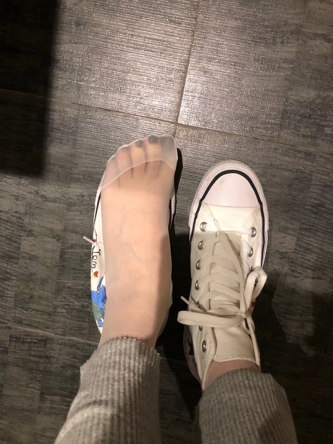 无敌哒小姨妈 - 瑜伽肉丝足 第4张图片