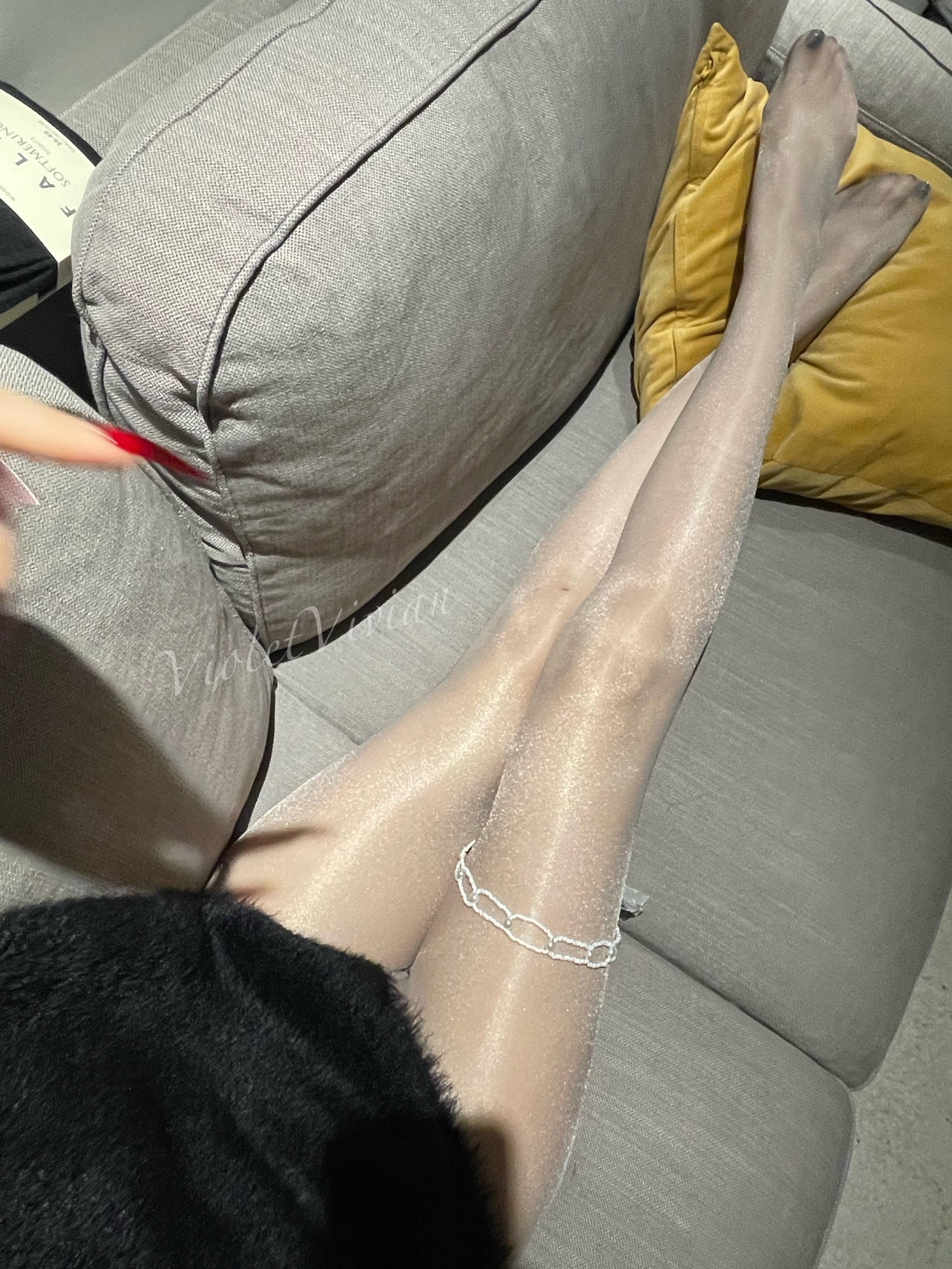 VioletVivian - 补补作业啦 超亮珠光 第7张图片