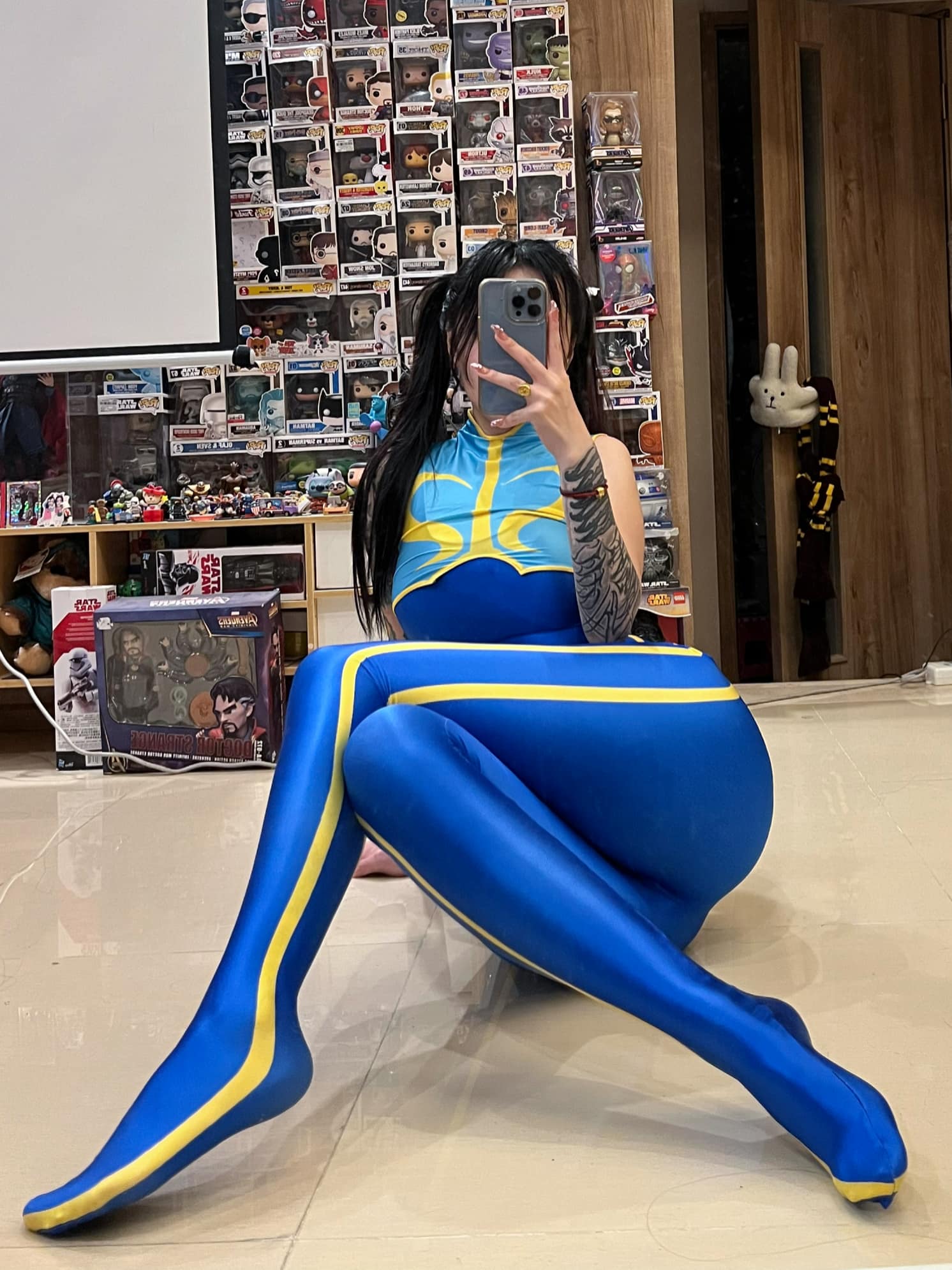 卡通百科老王 - cos双马尾春丽 第6张图片