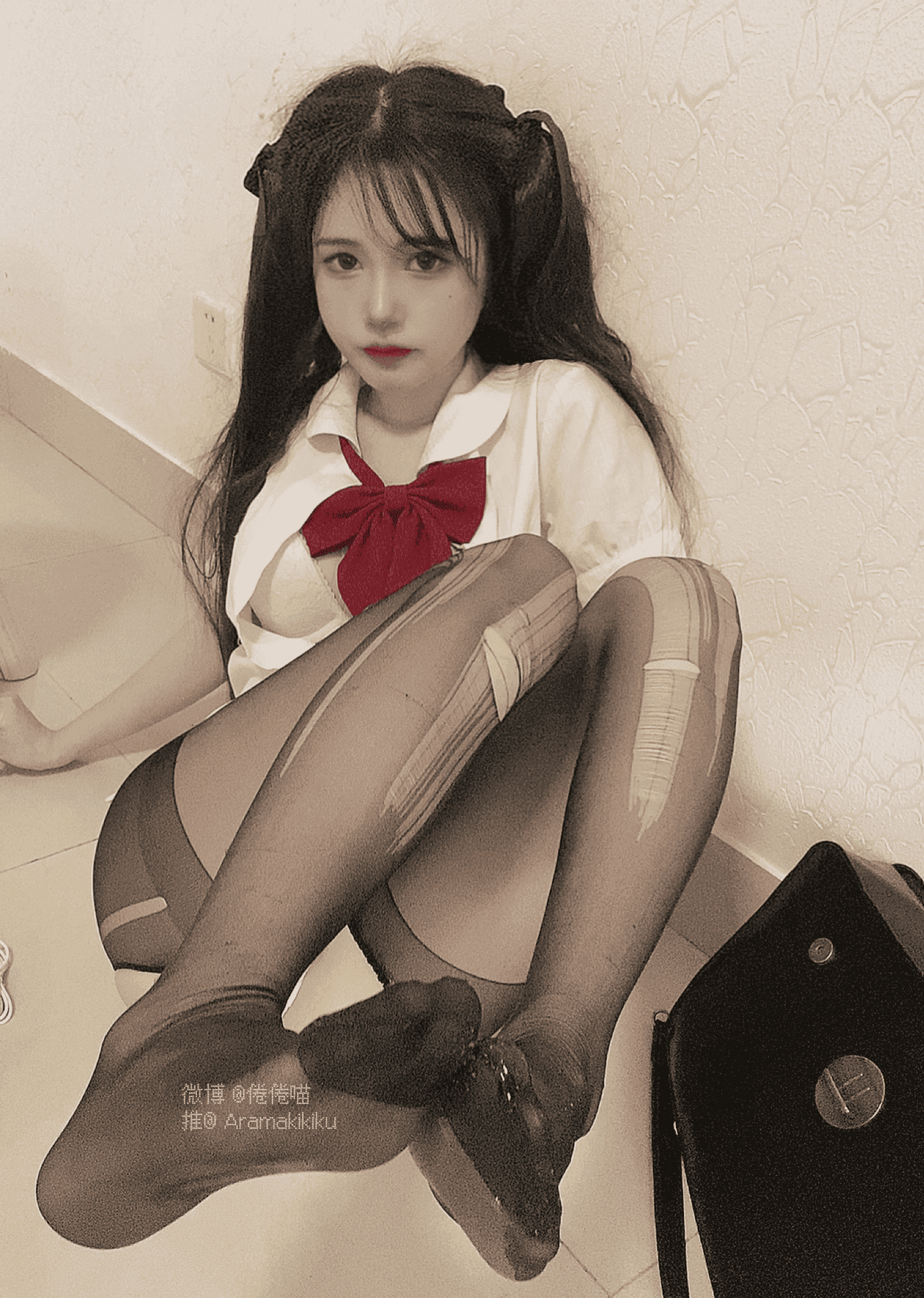 倦倦喵 - 氛围性感jk制服 第28张图片