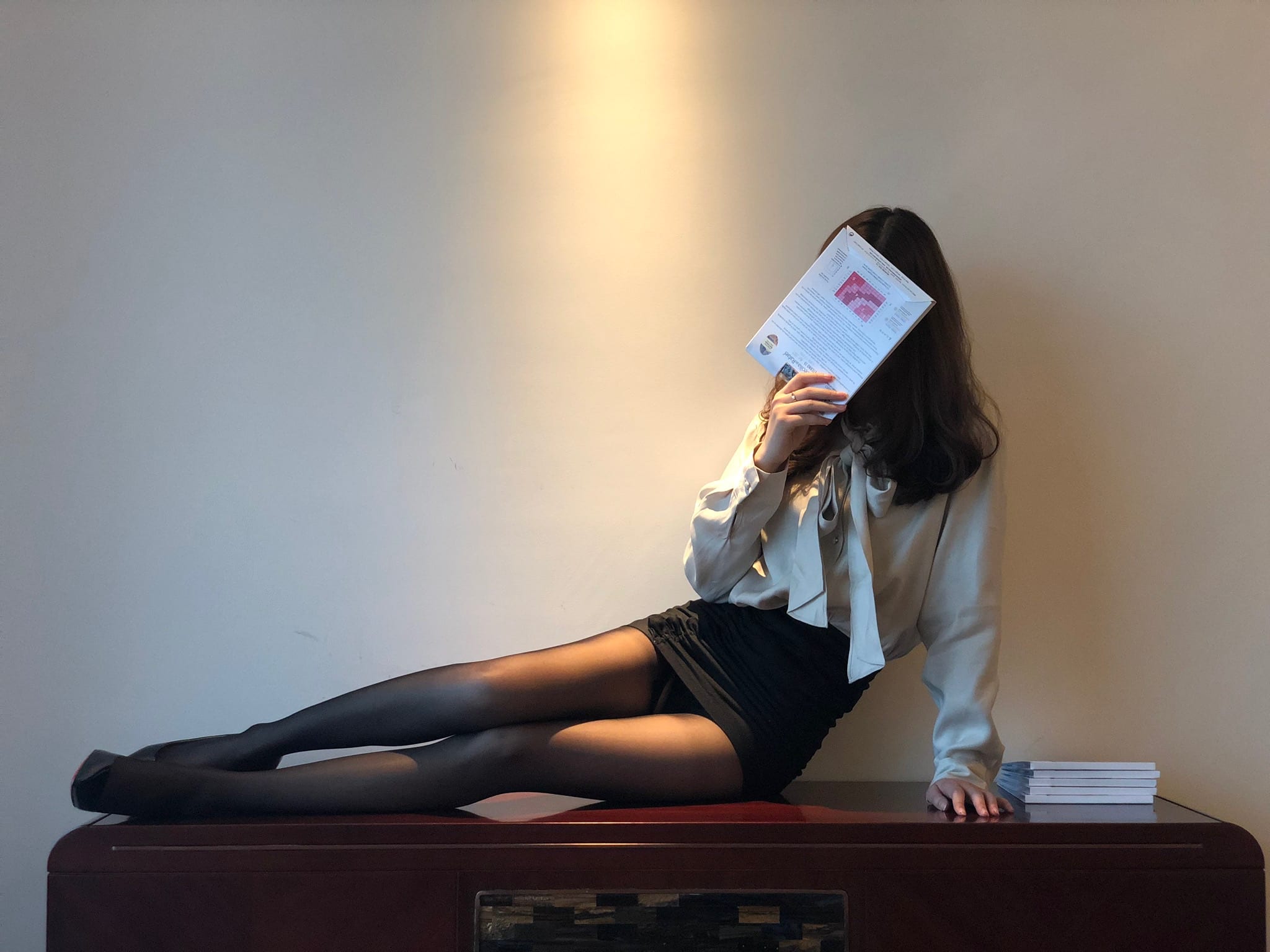 梦里一只喵 - ol黑丝足 第31张图片