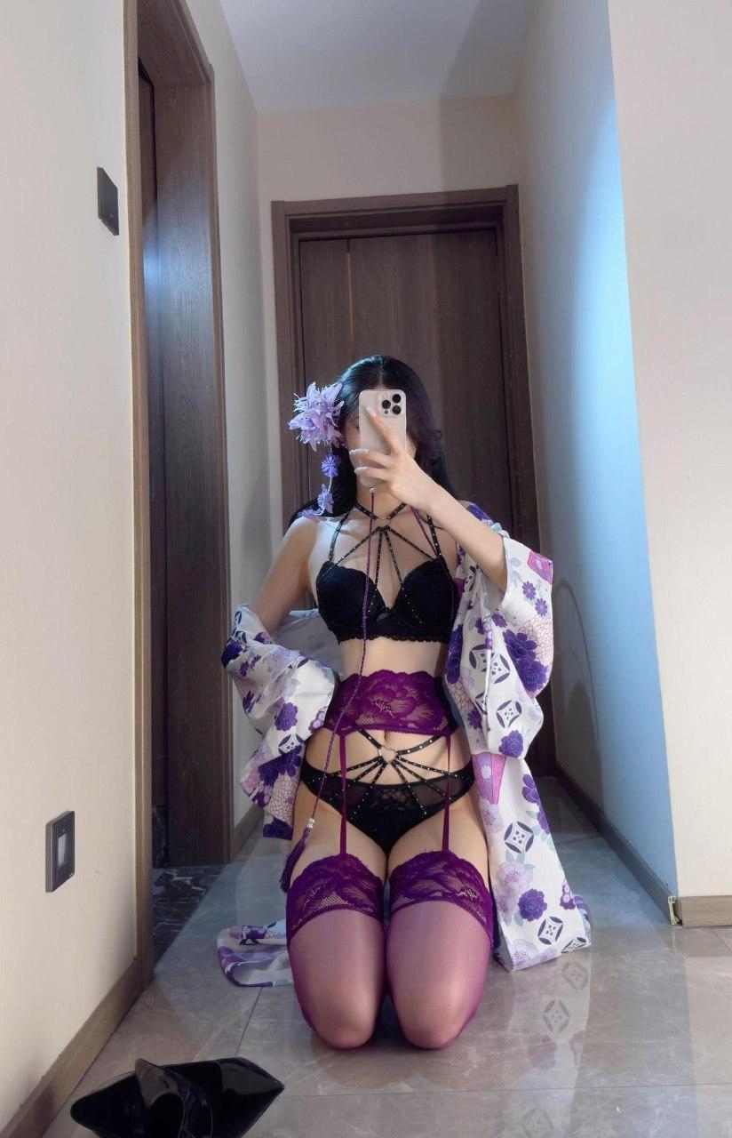 唐十七 - 红丝日系樱花服 第6张图片