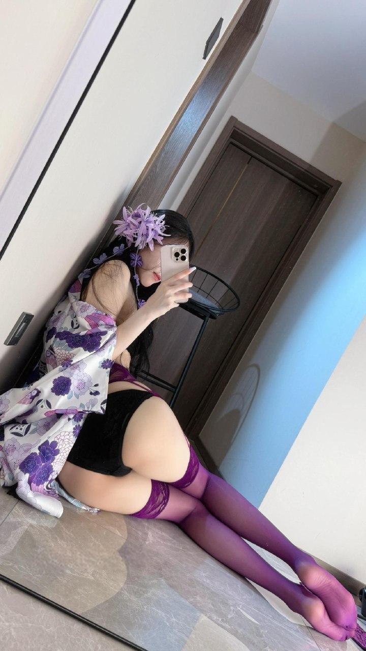 唐十七 - 红丝日系樱花服 第11张图片