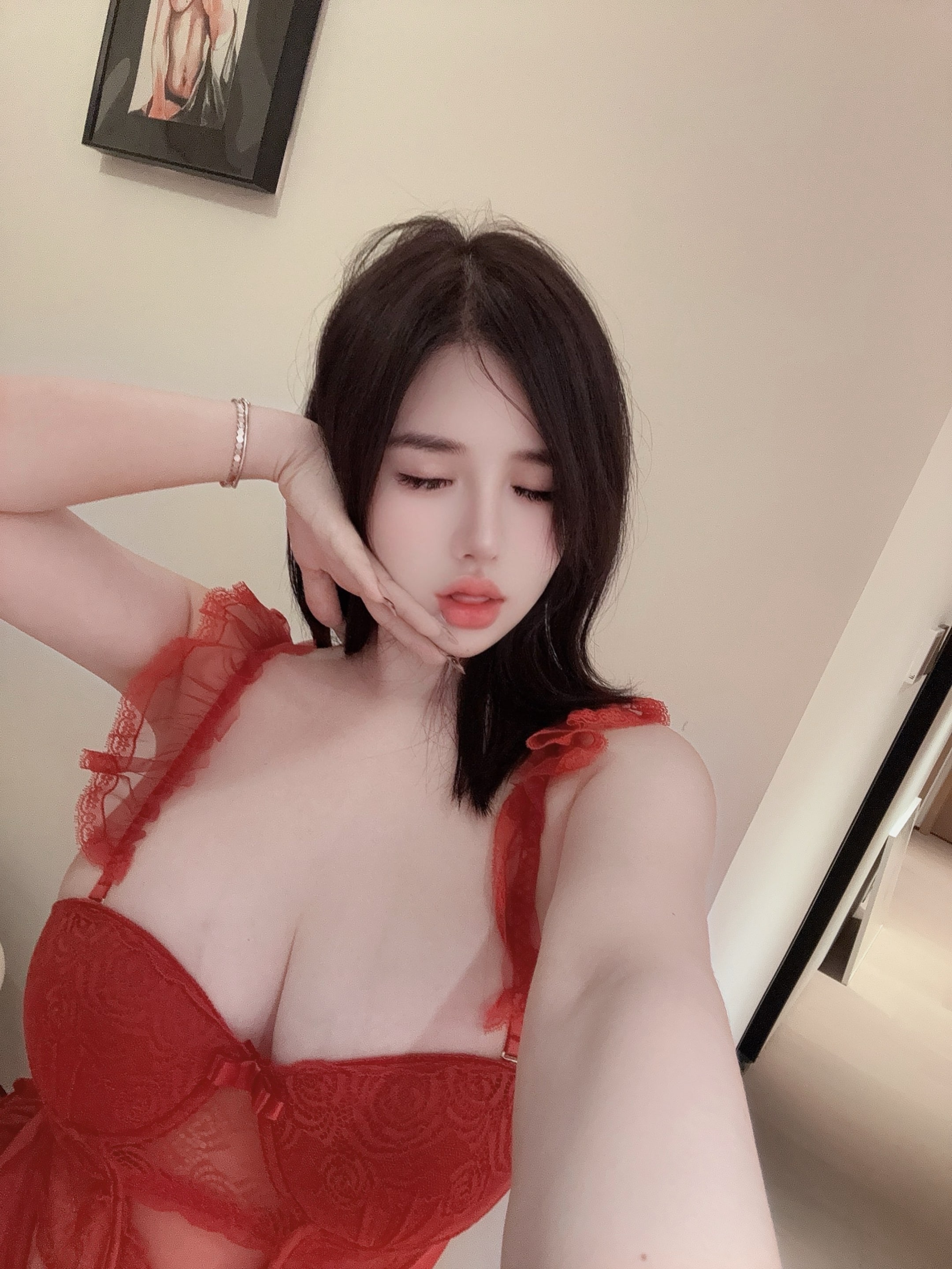 阿色 - 半腿红丝 第15张图片